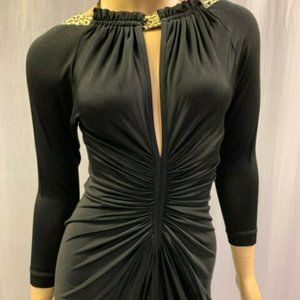 Just Cavalli Backless Silk Jersey Dress!